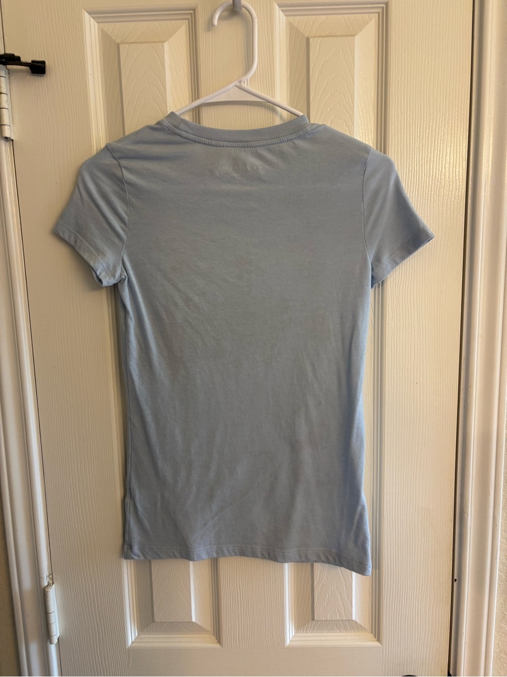 Aeropostale Classic Crew Light Blue Logo T-Shirt Women’s Small - Picture 3 of 3